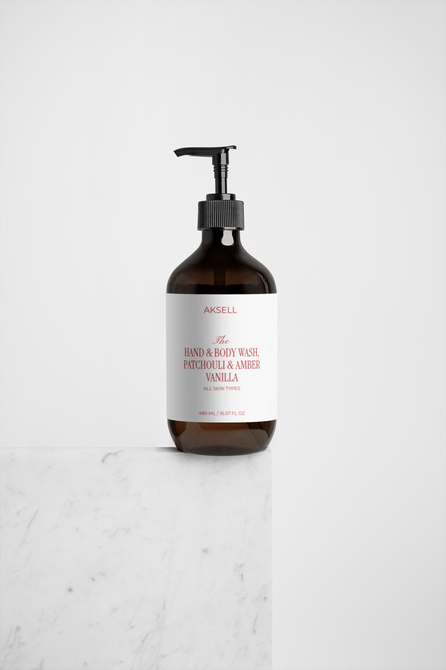Hand & Body Wash, Patchouli & Amber Vanilla Pink Edition