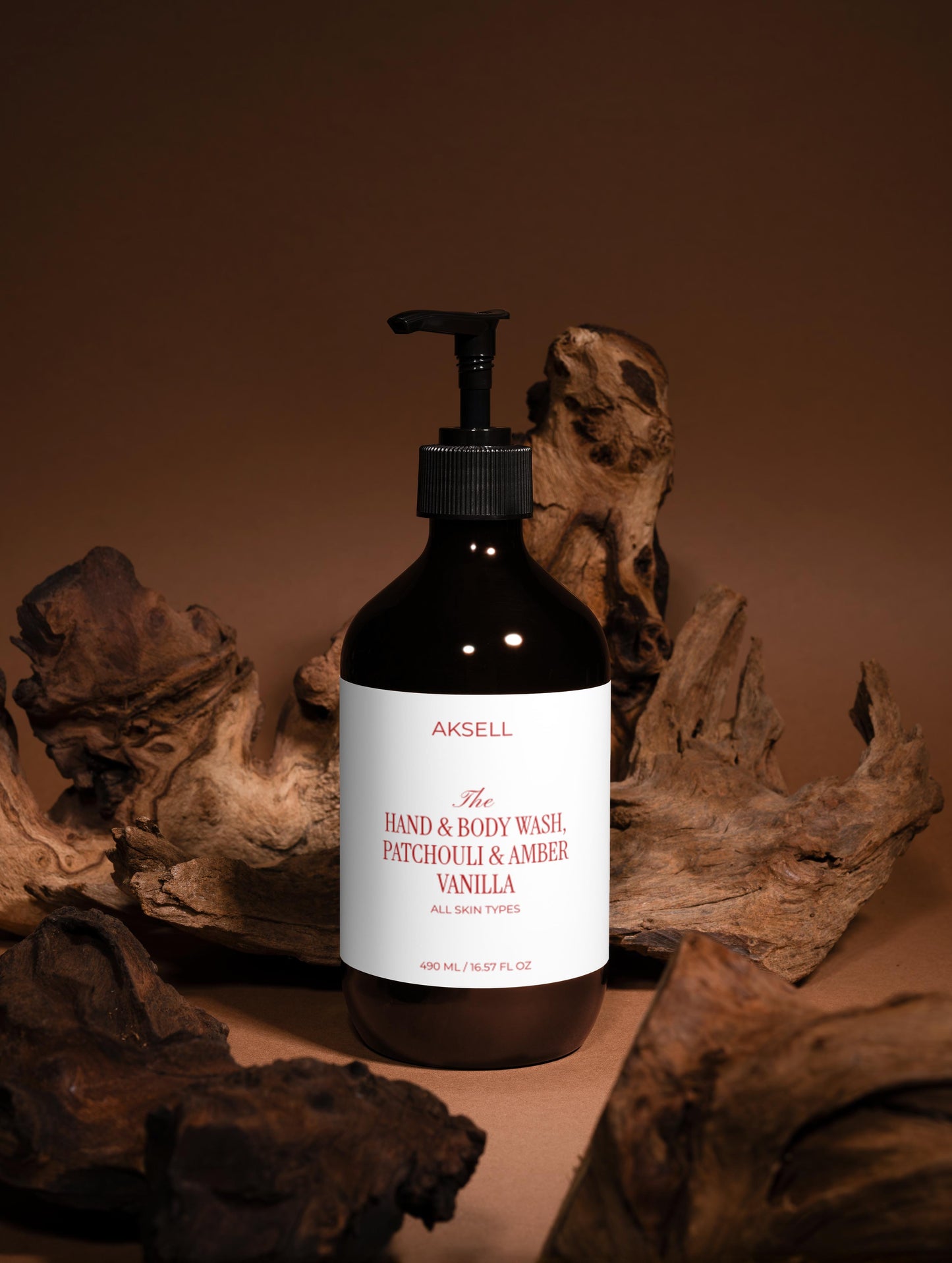 Hand & Body Wash, Patchouli & Amber Vanilla Pink Edition