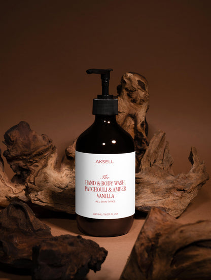 Hand & Body Wash, Patchouli & Amber Vanilla Pink Edition
