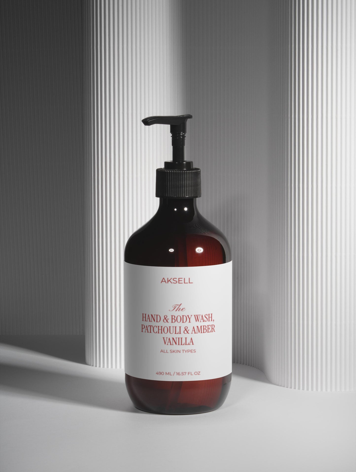 Hand & Body Wash, Patchouli & Amber Vanilla Pink Edition