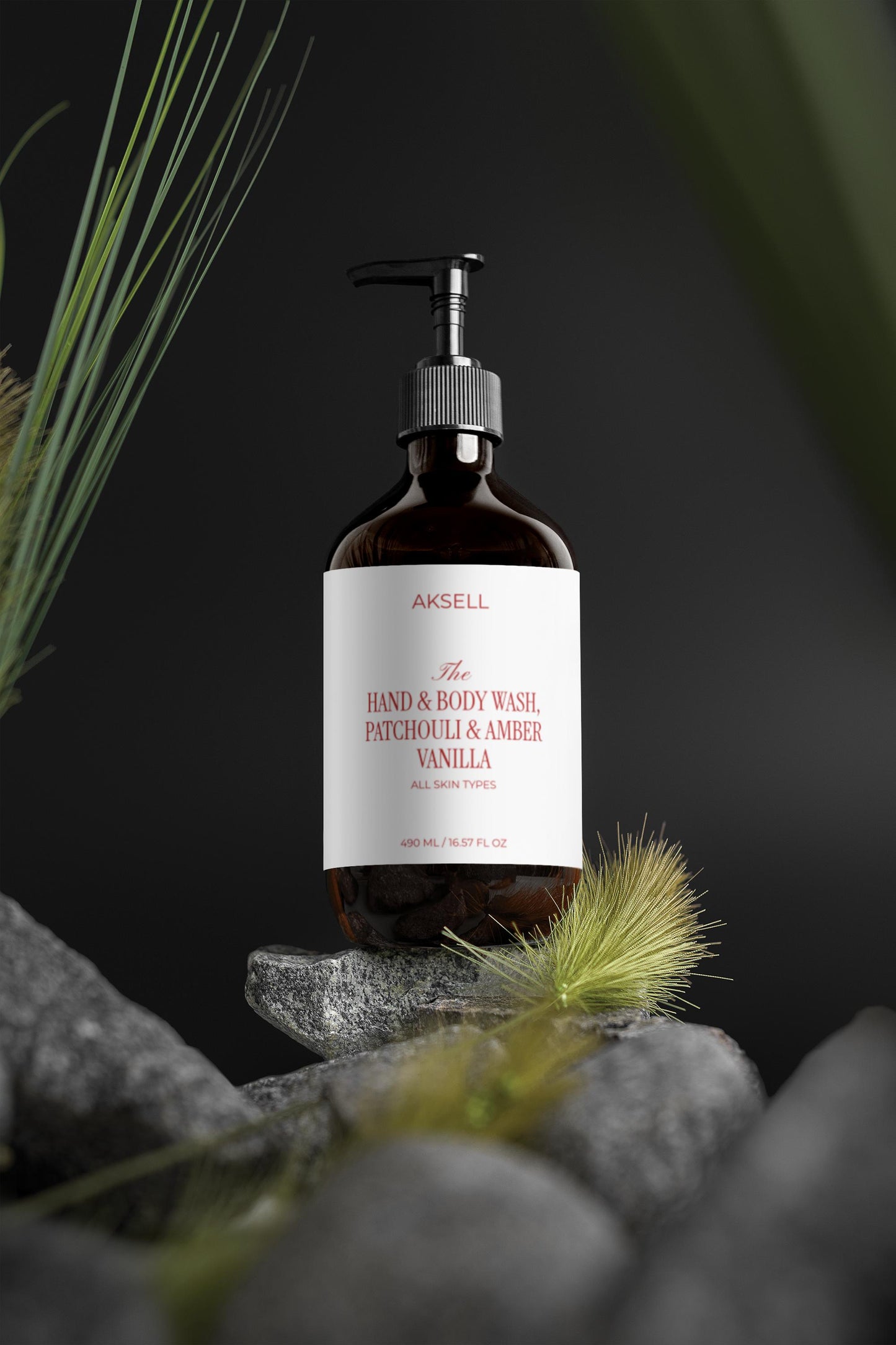 Hand & Body Wash, Patchouli & Amber Vanilla Pink Edition